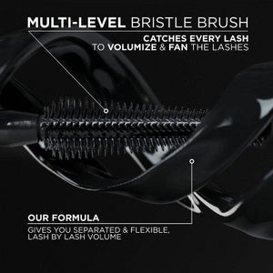 L'Oreal Paris Voluminous Panorama Lengthening Mascara 703 Waterproof Black 0.33 fl oz - New