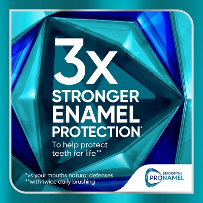 Sensodyne Pronamel Clinical Enamel Strengthening and Whitening Toothpaste 3.4oz 3-Pack