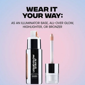 Sacheu Liquid Glow STAY-N Golden Hour 0.94 fl oz - Imperfect Box