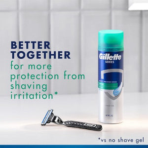 Gillette Series Sensitive Soothing Aloe Vera Men's Shave Gel 7oz 2-Pack