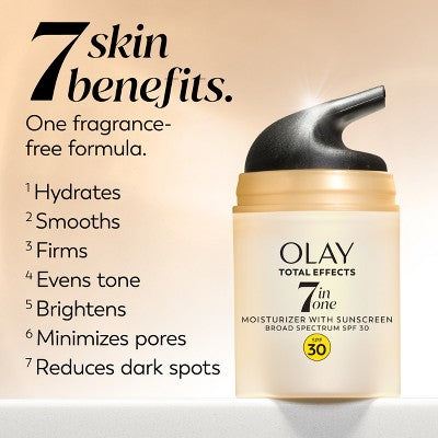 Olay Total Effects Face Moisturizer SPF 30 1.7 fl oz - Imperfect Box