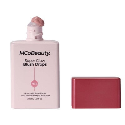 MCoBeauty Super Glow Blush Drops Rose 1.01 fl oz - New