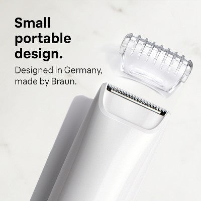 Braun Smooth Skin Women's Mini Hair Trimmer BS1000 - Imperfect Box