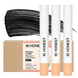Honest Beauty Extreme Length Mascara + Lash Primer 0.81 fl oz/3pk - New