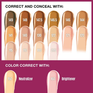 2-PACK Maybelline Instant Age Rewind Multi-Use Dark Circles Concealer Medium to Full Coverage - 0.2 fl oz