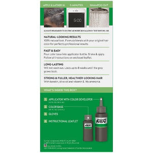 Just For Men Shampoo In Color Gray Hair Coloring for Men 3pk