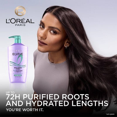 L'Oreal Paris Elvive Hyaluron Pure Purifying Shampoo 28 fl oz