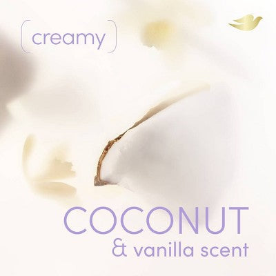 Dove Beauty Whole Body Solid Deodorant Anti-Chafe Stick Coconut & Vanilla 2.6oz - Imperfect Container