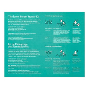 Naturium Icons Serums Starter Gift Set 3ct - Imperfect Box
