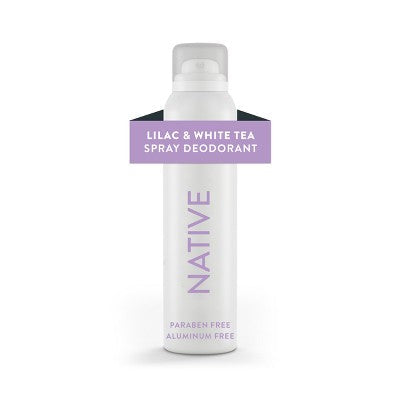 Native Spray Deodorant Lilac & White Tea Aluminum-Free 3.5oz