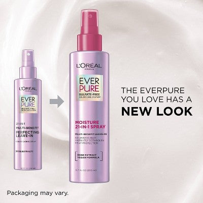 L'Oreal Paris EverPure 21-in-1 Leave-In Conditioner Spray 6.8 fl oz