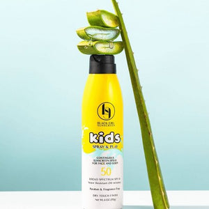 Black Girl Sunscreen Kids Spray & Play SPF 50 6oz - Imperfect Container