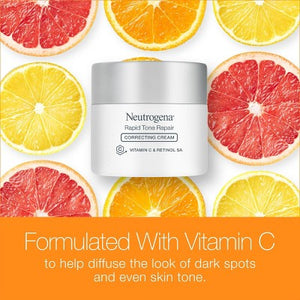 Neutrogena Rapid Tone Repair Retinol + Vitamin C Face and Neck Cream 1.7oz