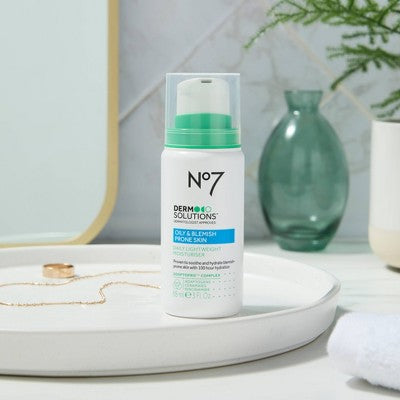 No7 Derm Solutions Daily Lightweight Moisturiser 3oz Imperfect Container
