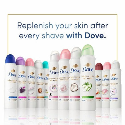 Dove Advanced Care Cool Essentials 72-Hour Women's Antiperspirant & Deodorant Dry Spray