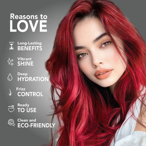 Splat Naturals Semi-Permanent Hair Color Red 6 fl oz