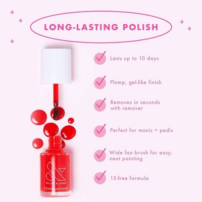 Olive & June Top Coat Long Lasting Nail Polish Pink Goldfish 0.92 fl oz