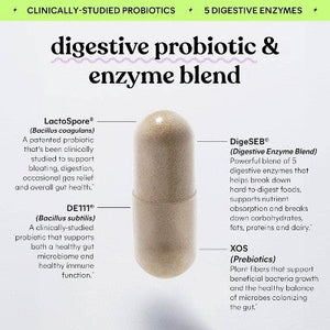 Lemme Debloat Daily Digestive Capsules 60ct