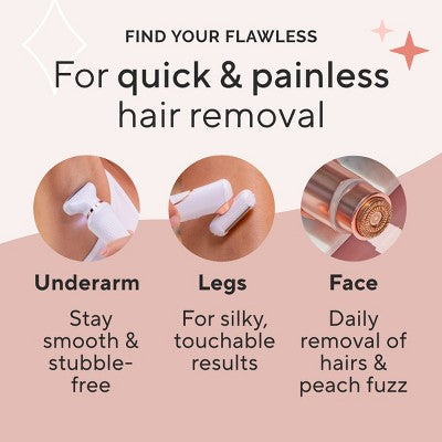 Finishing Touch Flawless Bikini Shaver and Trimmer Hair Removal Device