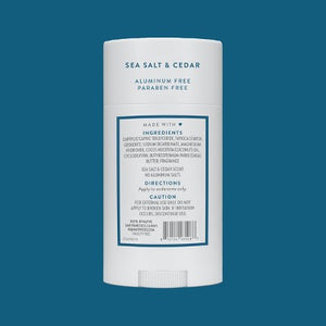 Native Solid Deodorant for Men & Women Sea Salt & Cedar 2.65oz