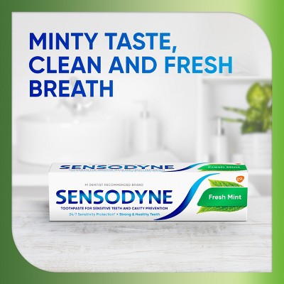 Sensodyne Fresh Mint Sensitivity Protection 2 Pack Toothpaste