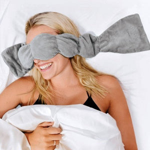 Nodpod Weighted Blanket For Your Eyes Sleep Mask Elephant Gray - Imperfect Box