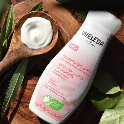 Weleda Unscented Body Lotion 6.8 fl oz