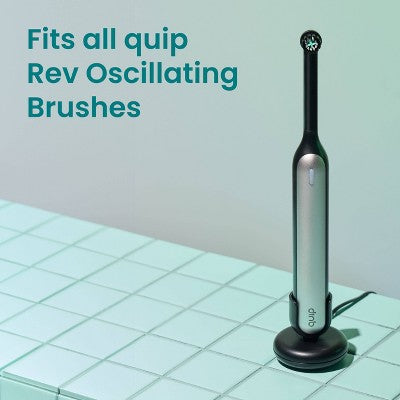 Quip Rev Oscillating Brush Head Refill White 2-Pack Imperfect Box
