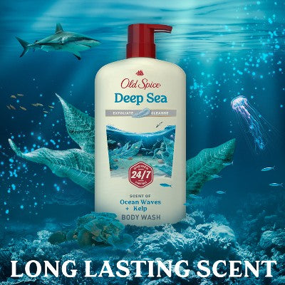 Old Spice Men's Body Wash Deep Cleanse with Deep Sea Minerals 30 fl oz