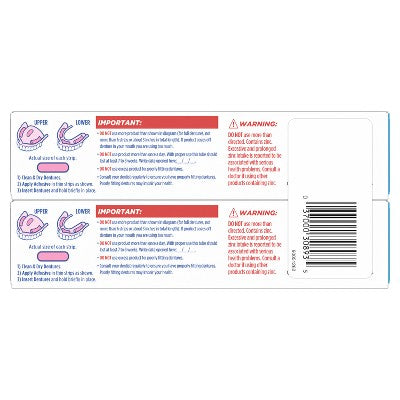 Fixodent Complete Original Denture Adhesive Cream 2.4oz 2-Pack Imperfect Box