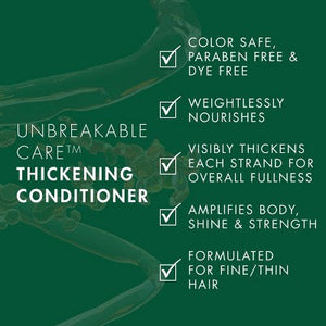 Nexxus Unbreakable Care Biotin Conditioner For Fine & Thin Hair 13.5 fl oz - New