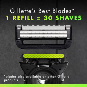 Gillette Razor Blade Refills Compatible with Exfoliating Bar and Heated Razor 4ct - Missing Box