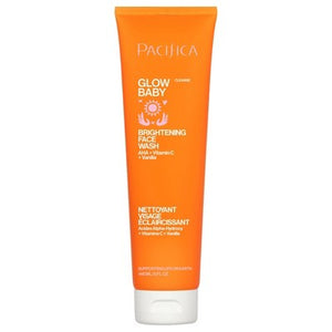 Pacifica Glow Baby Brightening Face Wash Orange 5 fl oz - Imperfect Container