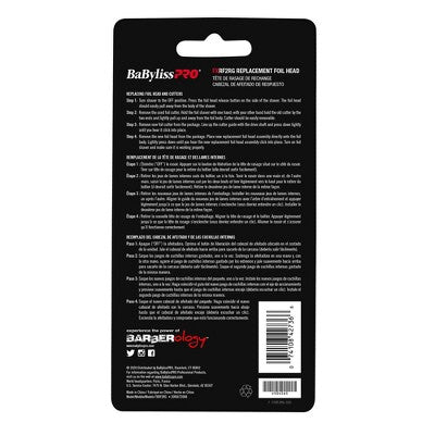 BaBylissPRO RoseFX Electronic Razor Replacement Head