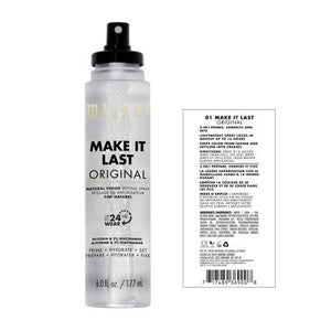 Milani Make It Last Original Natural Finish Setting Spray 6 fl oz - Imperfect Container