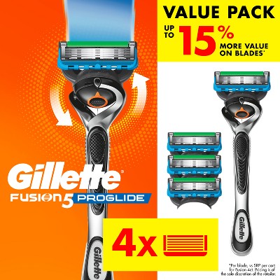 Gillette-ProGlide-Razor-for-Men-Handle-+-4-Blade-Refills-Imperfect-Box-Razors-&-Razor-Blades