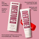 Overtone Scarlet Red Daily Conditioner- Semi-Permanent Ruby Red 4.5 oz - New