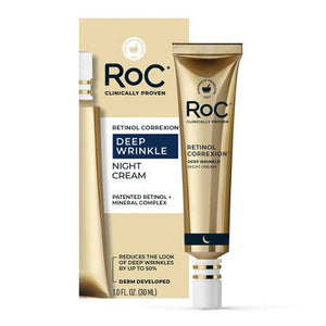 RoC Retinol Anti-Aging + Firming Night Face Moisturizer 1 fl oz - Imperfect Box