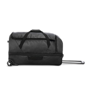 High Sierra 28" Wheeled Drop Bottom Duffel Bag - Black Graphic
