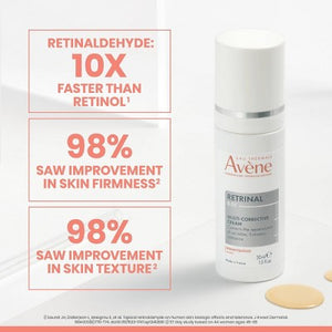 Avene Retrinal 0.05% Multi-Corrective Anti-Aging Cream Powered by Retinaldehyde 1 fl oz