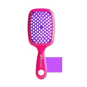 Unbrush Detangler Hair Brush Neon Pink