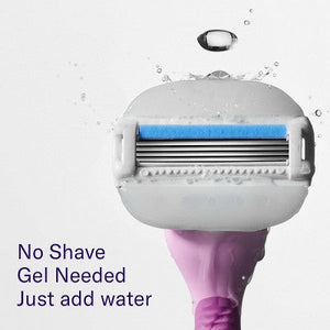 Flamingo Moisture Plus Women's Razor Blade Refills 4ct