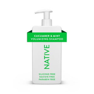 Native Vegan Cucumber & Mint Natural Volume Shampoo 16.5 fl oz