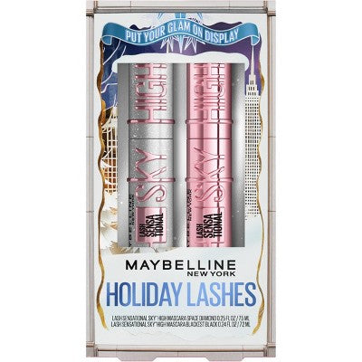 Maybelline-Holiday-Lashes-Lash-Sensational-Sky-High-Mascara-Duo-Gift-Set-2pc-Imperfect-Box-Mascaras