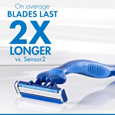 Gillette Sensor3 Comfort Men's Disposable Razors 12ct - Imperfect Box