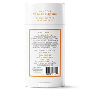 Native Solid Deodorant Mango & Orange Blossom 2.65oz - Imperfect Container