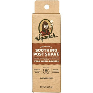 DR. SQUATCH Men's Natural Soothing Post Shave Wood Barrel Bourbon 2.5 fl oz - Missing Box