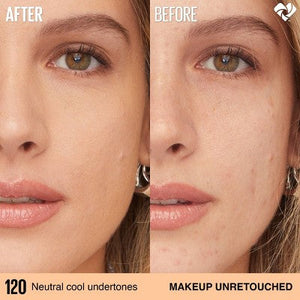 Maybelline Super Stay Up to 30HR Wear Lumi-Matte Liquid Foundation 120 1 fl oz - Imperfect Container