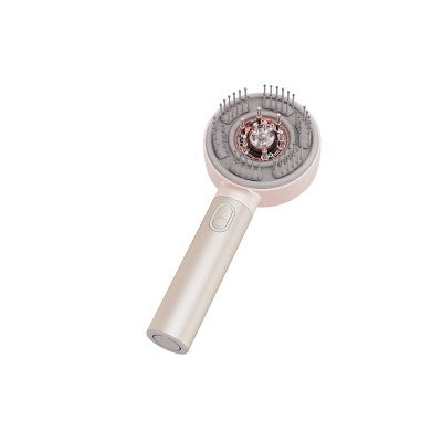 TYMO Trithera Scalp Therapy Red-Light Massage Brush Champagne Pink