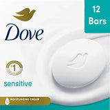 Dove Beauty Sensitive Skin Beauty Bar Soap 12pk/3.75oz each - Imperfect Box